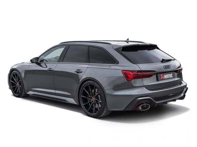 Akrapovic Rear Matt Carbon Diffuser Audi Rs Avant C