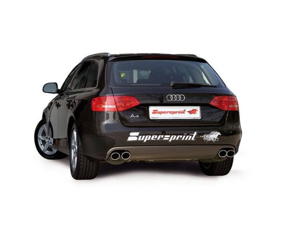 SUPERSPRINT REAR TERMINAL LEFT 90X 70 AUDI A4 B8 ALLROAD 3 0 TDI 240