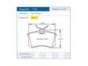 COPPIA PASTIGLIE POSTERIORI PAGID VW CADDY III BOX (2KA, 2KH, 2CA, 2CH) 2.0 ECOFUEL 80 KW 04/06-05/15