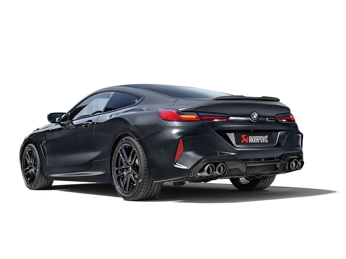 Akrapovic Rear Matt Carbon Diffuser Bmw M8 Gran Coupe F93