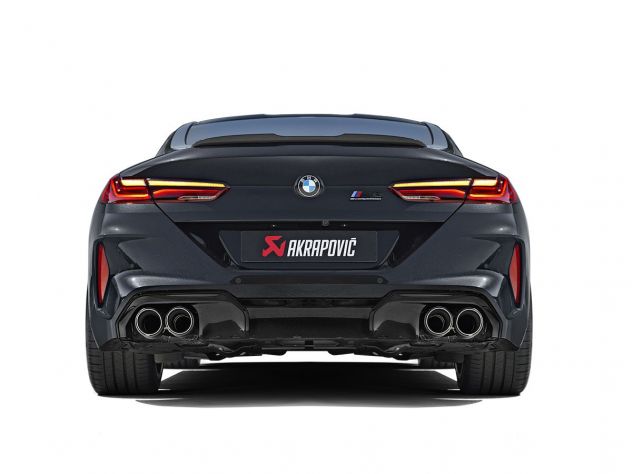 Akrapovic Rear Matt Carbon Diffuser Bmw M8 Gran Coupe F93