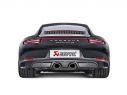 AKRAPOVIC SLIP ON EXHAUST SYSTEM PORSCHE 911 CARRERA / S / 4 / 4S / GTS (991.2) 2016-2018