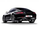 AKRAPOVIC SLIP ON EXHAUST PORSCHE 911 CARRERA CABRIOLET / S / 4 / 4S / GTS (991) 2012-2015