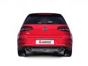 AKRAPOVIC SLIP ON RACE EXHAUST VOLKSWAGEN GOLF (VII) GTI FL 169KW 2017-18