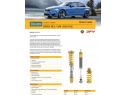 KIT SOSPENSIONI REGOLABILI OHLINS ROAD&TRACK BMW M3 (F80) 2015-2020