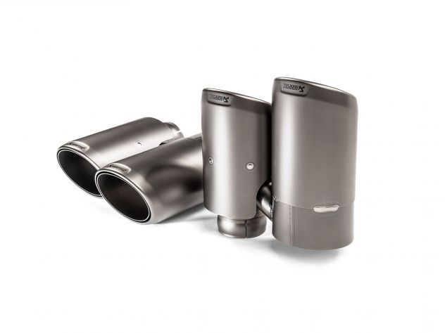 SET TERMINALI AKRAPOVIC TITANIO PORSCHE CAYENNE S / S COUPE (536) 2019-2020