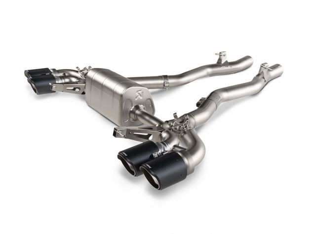 IMPIANTO SCARICO SLIP ON AKRAPOVIC BMW M8 / COMPETITION (F91,F92) 2020-2023 CON GPF