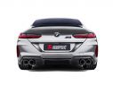 AKRAPOVIC SLIP ON EXHAUST SYSTEM BMW M8 / COMPETITION GRAN COUPE (F93) 2020-2021