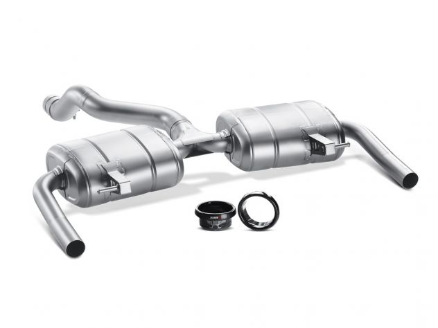 IMPIANTO SCARICO SLIP ON AKRAPOVIC RENAULT CLIO III RS 2000 2009-2012