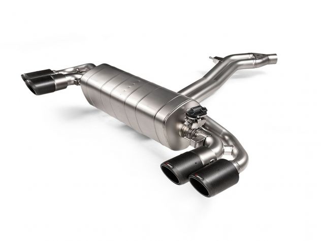 KIT IMPIANTO SCARICO EVOLUTION AKRAPOVIC + TERMINALI CARBONIO PORSCHE CAYENNE / E-HYBRID (536) 2019-20 CON GPF