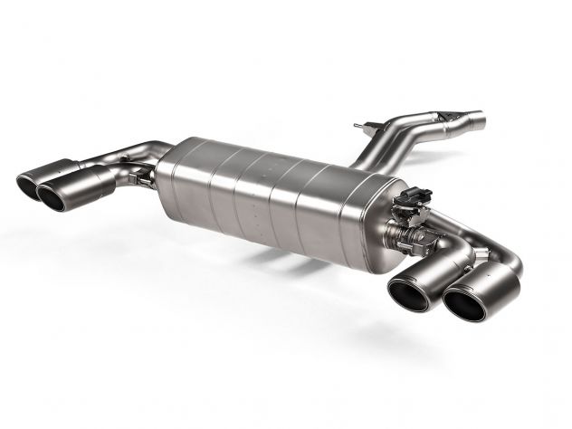 AKRAPOVIC EVOLUTION EXHAUST KIT + TITANIUM TAIL PIPES PORSCHE CAYENNE / E-HYBRID (536) 2019-20 WITHOUT GPF