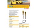 KIT SOSPENSIONI REGOLABILI OHLINS ROAD&TRACK PORSCHE 981 CAYMAN GT4 2015-2019