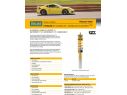 KIT SOSPENSIONI REGOLABILI OHLINS TTX TRACKDAY PORSCHE 981 GT4 2016