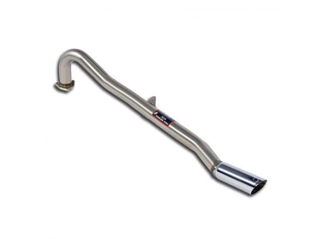 SUPERSPRINT REAR EXHAUST PIPE O 60 ALFA ROMEO NUOVA GIULIA SUPER 1.3 / 1.6 1974-1977