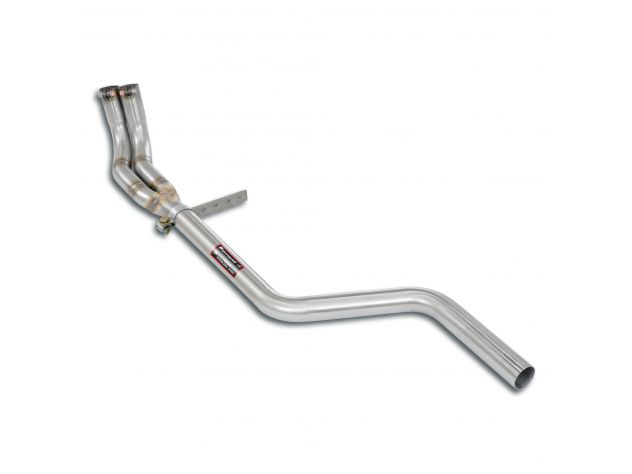 SUPERSPRINT Y LINK PIPE + FRONT EXHAUST PIPE ALFA ROMEO 1750 / 2000 SPIDER VELOCE (CODA TRONCA) 69-82