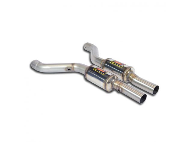 SUPERSPRINT FRONT EXHAUST SECTION RH/LH BMW E36 COMPACT- TUTTI I MODELLI (CONVERSIONE MOTORE V8- S62 / M62 / M60)