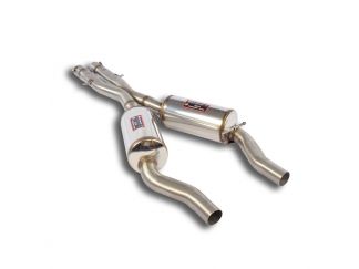 SUPERSPRINT X LINK PIPE + CENTRAL PIPE BMW E39 BERLINA 535I / 540I V8 (M62) 96-02