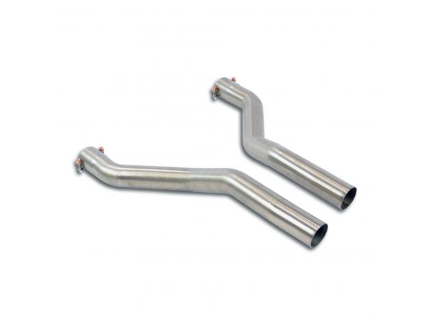 SUPERSPRINT FRONT PIPES KIT RH/LH BMW E46 M3 (CONVERSIONE MOTORE V8 M62 4.4I- 4.6I)