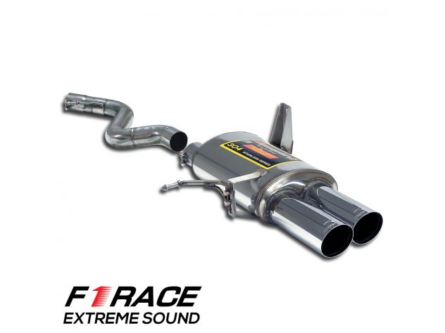 SUPERSPRINT REAR TERMINAL RIGHT F1 RACE LIGHTWEIGHT 80 BMW E92 COUPÈ M3 4.0 V8 07-PER TRASFORMAZIONE SUPERCHARGER