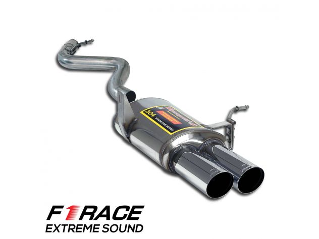 SUPERSPRINT REAR TERMINAL LEFT F1 RACE LIGHTWEIGHT 80 BMW E92 COUPÈ M3 4.0 V8 07-PER TRASFORMAZIONE SUPERCHARGER