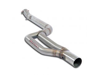SUPERSPRINT  FRONT EXHAUST PIPE RH/LH BMW F25 X3 35I (6 CIL.- 306 HP) 2011-06/2014 (TWIN PIPE SYSTEM)