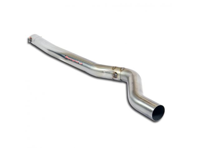 SUPERSPRINT CENTRAL EXHAUST PIPE BMW F20 / F21 LCI 120I 2.0T (B48- 184 HP- MODELLI CON OPF) 2019+ (CON VALVOLA)