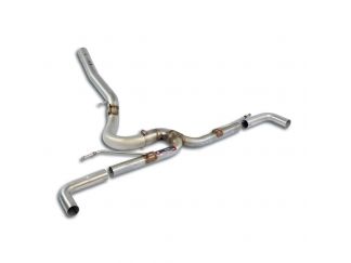 SUPERSPRINT REAR EXHAUST PIPE WITH Y LINK PIPE BMW F40 120D XDRIVE (MOTORE B47- 190 HP) 2019+