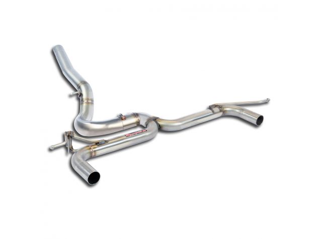 SUPERSPRINT REAR EXHAUST PIPE WITH Y LINK PIPE BMW F48 X1 18D XDRIVE (4X4) (2.0D- MOTORE B47- 150 HP) 2015+