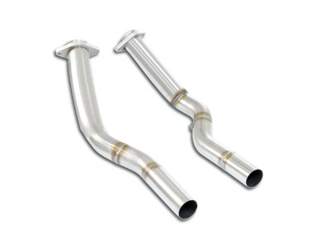 KIT DOWNPIPE DX/SX  SUPERSPRINT JAGUAR XKR COUPÈ / CABRIO 5.0L V8 SUPERCHARGED (510 HP) 2009-2014