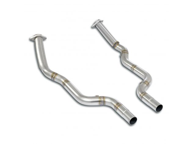 KIT DOWNPIPE DX/SX SUPERSPRINT JAGUAR F-TYPE P450 COUPÈ / CONVERTIBLE (5.0L V8 SUPERCHARGED- 450 HP) 2020+ (CON VALVOLA)