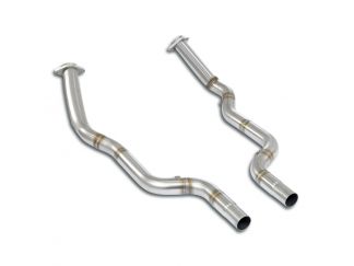 KIT DOWNPIPE DX/SX SUPERSPRINT JAGUAR F-TYPE COUPÈ / CONVERTIBLE (3.0L V6 SUPERCHARGED 340 HP- 380 HP) 2014-2019 (CON VALVOLA)