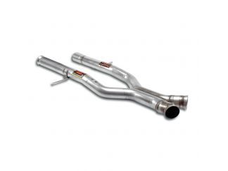 SUPERSPRINT CENTRAL EXHAUST PIPE + X LINK PIPE (PASSO LUNGO) MERCEDES T251 R 63 AMG 4-MATIC V8 06-07