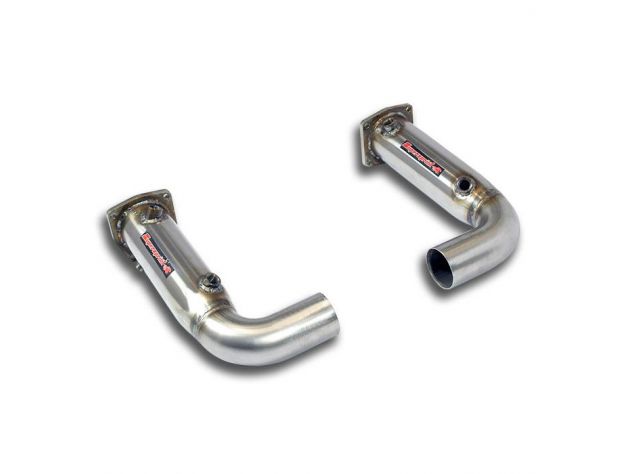 SUPERSPRINT  FRONT EXHAUST PIPE RH/LH PORSCHE 997 TURBO 3.6I (480 HP) 06-09