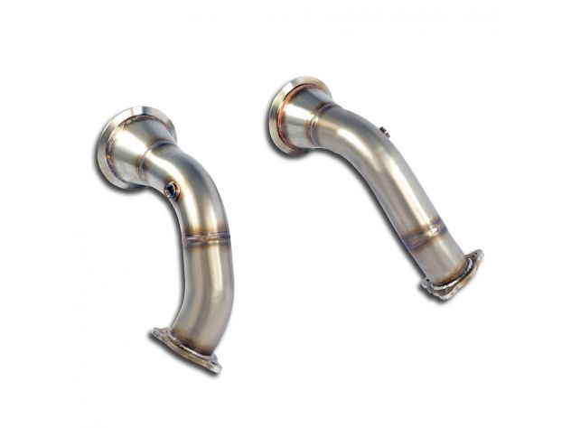 KIT DOWNPIPE DX/SX SUPERSPRINT PORSCHE 536 CAYENNE S COUPÈ 2.9L V6 (440 HP) 2020+ (CON VALVOLA)