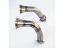 KIT DOWNPIPE DX/SX SUPERSPRINT PORSCHE 536 CAYENNE S COUPÈ 2.9L V6 (440 HP) 2020+ (CON VALVOLA)