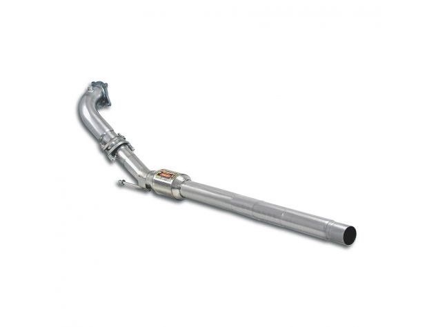 SUPERSPRINT TURBO EXHAUST PIPE KIT + CATALYST 100CPSI DIAM.130MM AUDI A3 8P 1.8 TFSI (160 HP) 07-13 (Ø76MM)