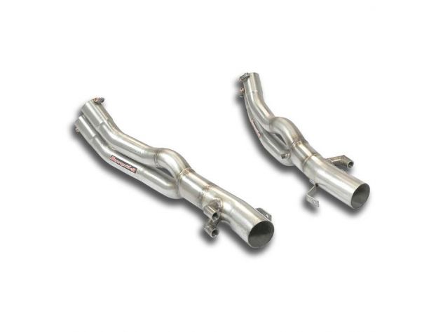 SUPERSPRINT  FRONT EXHAUST PIPE RH/LH FERRARI 599 SA APERTA 6.0I V12 (670 HP) 2010-2011