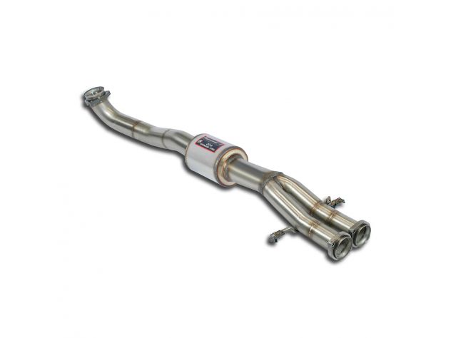 SUPERSPRINT FRONT EXHAUST SECTION BENTLEY AZURE CONVERTIBLE 6.75L V8 TURBO (MULLINER) (420 HP) 99-03