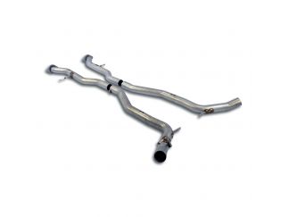 SUPERSPRINT CENTRAL EXHAUST PIPE RH/LH JEEP GRAND CHEROKEE SRT8 (6.4I V8- 468 HP) 2011-2013 (CON VALVOLA)