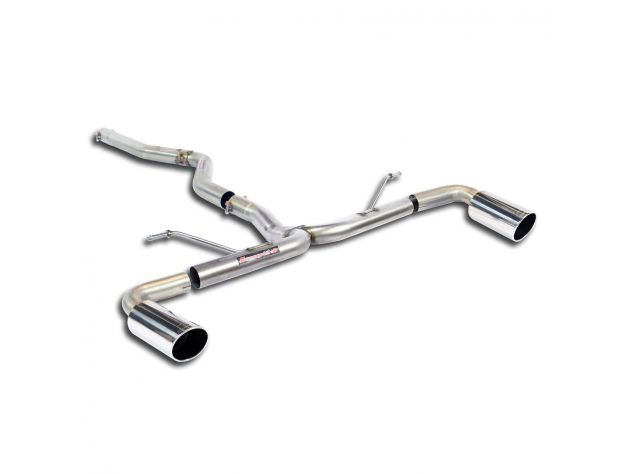 SUPERSPRINT CONNECTING PIPE + REAR PIPES O 90 BMW F23 LCI 218D (MOTORE B47- 150 HP) 2017+