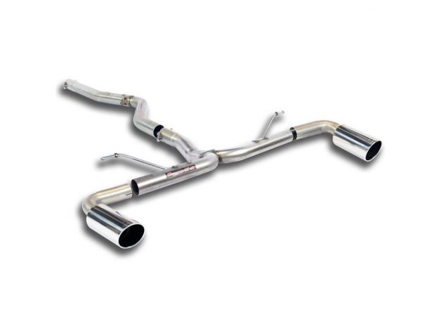 SUPERSPRINT CONNECTING PIPE + REAR PIPES O 90 BMW F30 / F31 LCI (BERLINA-TOURING) 328DX (184 HP- MOD. USA) 2015-