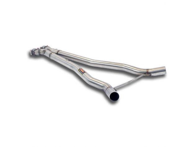 SUPERSPRINT KIT CENTRAL PIPES RH/LH + X LINK PIPE ALPINA B6 (E64 CABRIO) 4.4I V8 (500 HP) 2004-2010