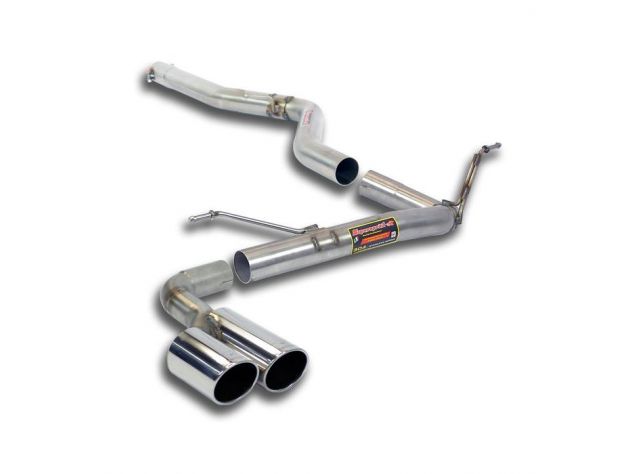 SUPERSPRINT CONNECTING PIPE + REAR PIPE 80 BMW F34 LCI GRAN TURISMO 320D (MOTORE B47- 190 HP) 2015+