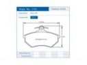 PAGID PAIR FRONT BRAKE PADS VW POLO VARIANT (6V5) 1.9 TDI 66 KW 05/97-09/01