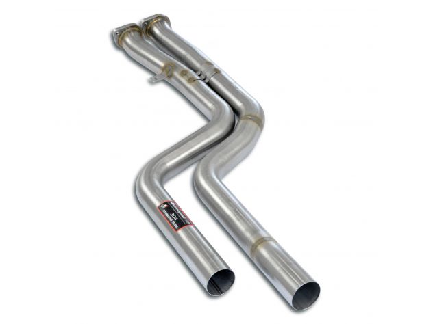 SUPERSPRINT FRONT PIPES KIT  BMW F98 X4 M (S58- 480 HP) 2020+ (CON VALVOLA)