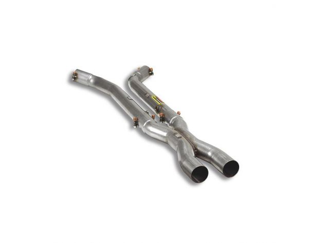 SUPERSPRINT FRONT PIPES KIT WITH X LINK PIPE CORVETTE C5 "24 HOURS OF LE MANS COMMEMORATIVE EDITION" 5.7I V8 2004