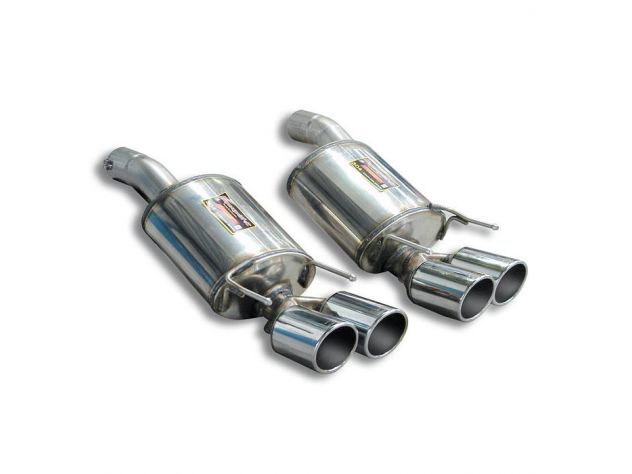 SUPERSPRINT REAR EXHAUST RACING RIGHT 100-LEFT 100 CORVETTE C6 Z06 "CARBON LIMITED EDITION" 2011