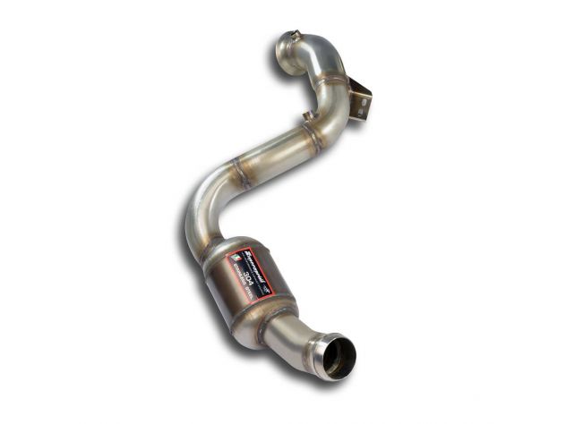 DOWNPIPE SINISTRO + CATALIZZATORE 100CPSI WRC SUPERSPRINT MERCEDES A205 C63 AMG 4.0I V8 BI-TURBO (476 HP) 2015+