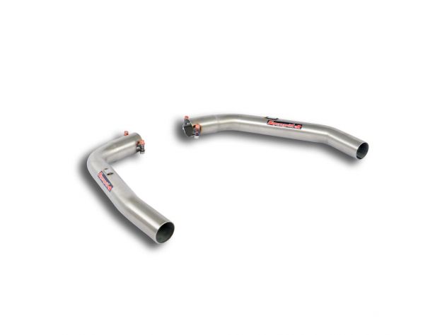 SUPERSPRINT EXIT PIPES KIT RH/LH MERCEDES C117 CLA 180 CDI (109 HP) 2014-2016