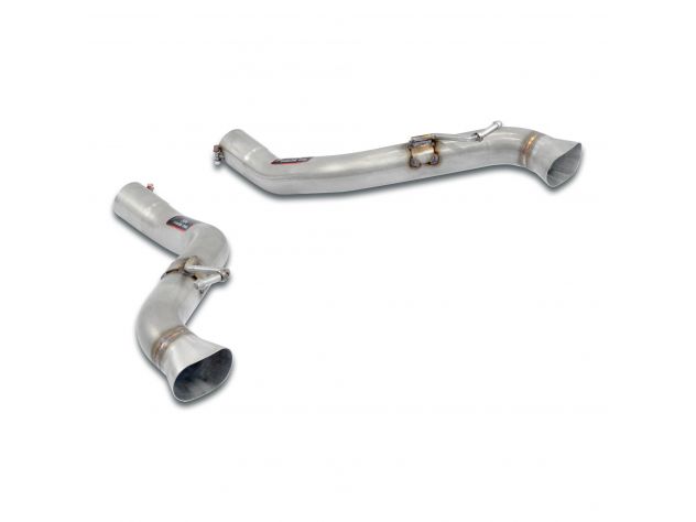 SUPERSPRINT REAR EXHAUST PIPES MERCEDES C190 AMG GT 4.0I V8 BI-TURBO (462 HP- 476 HP) 2015+